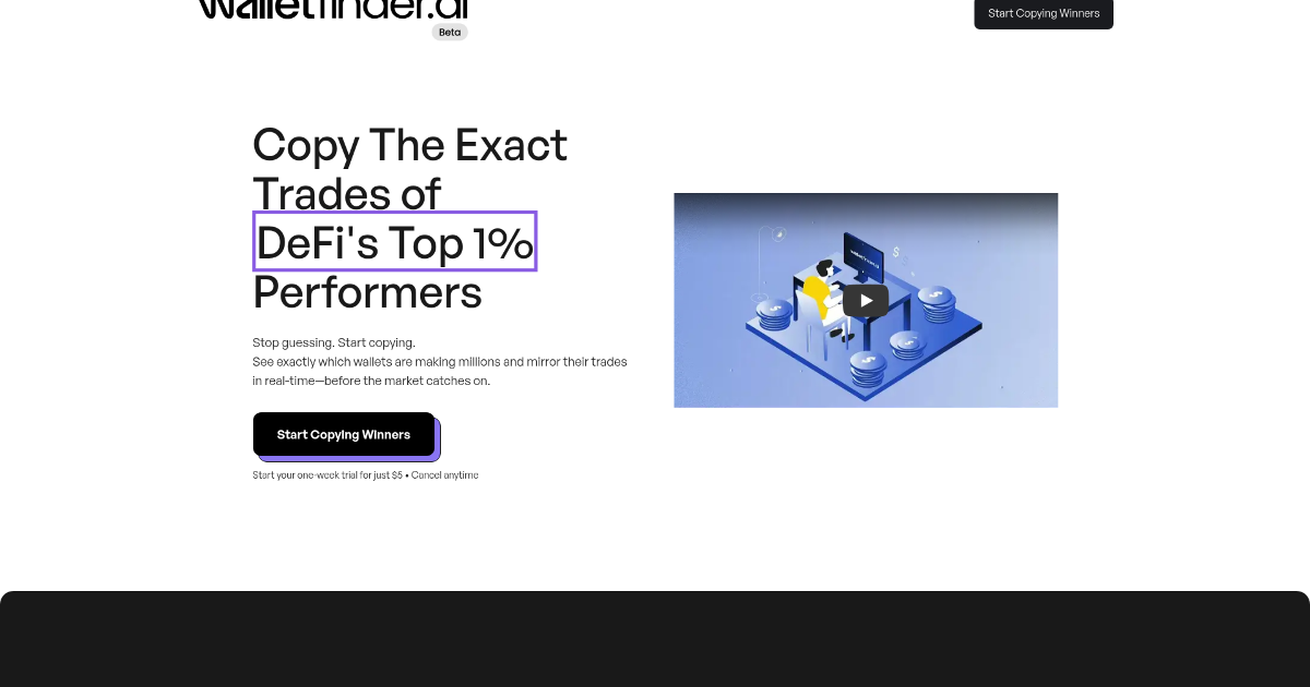 WalletFinder.ai screenshot 1