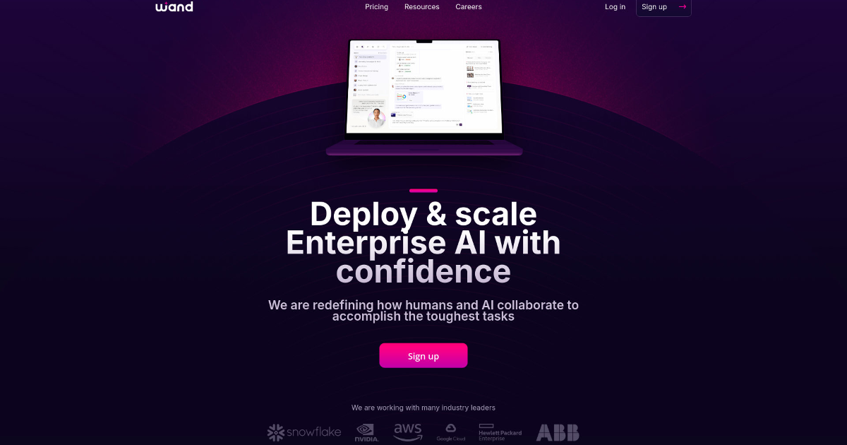 Wand Enterprise screenshot 1