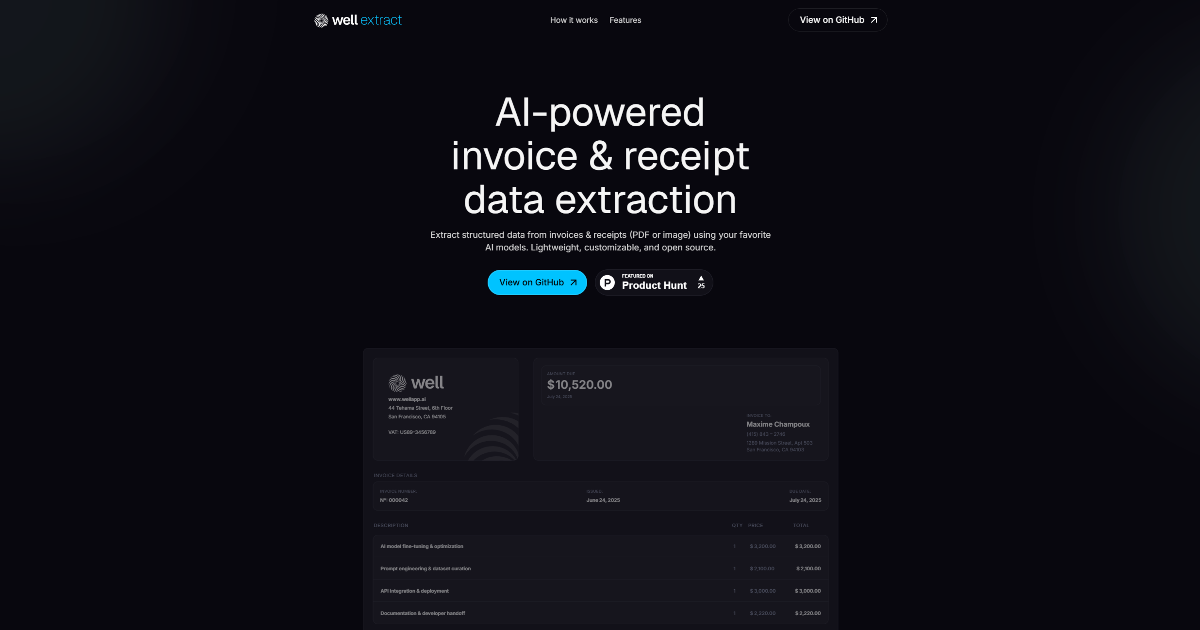 Well Extract screenshot 1