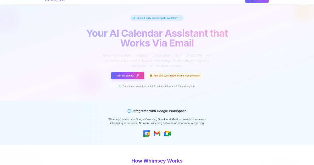Whimsey screenshot 1