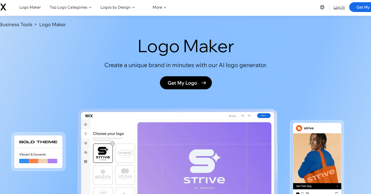 Wix Logo Maker screenshot 1
