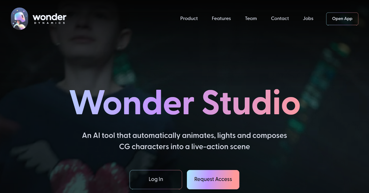 Wonder Studio screenshot 1