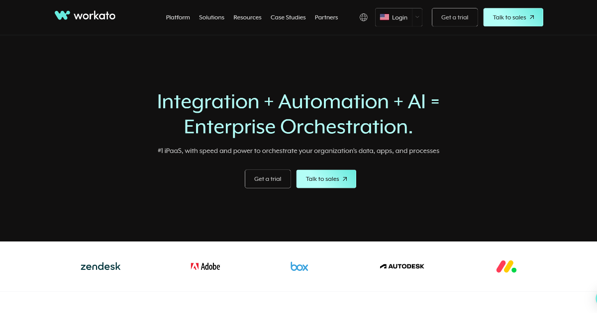 Workato screenshot 1