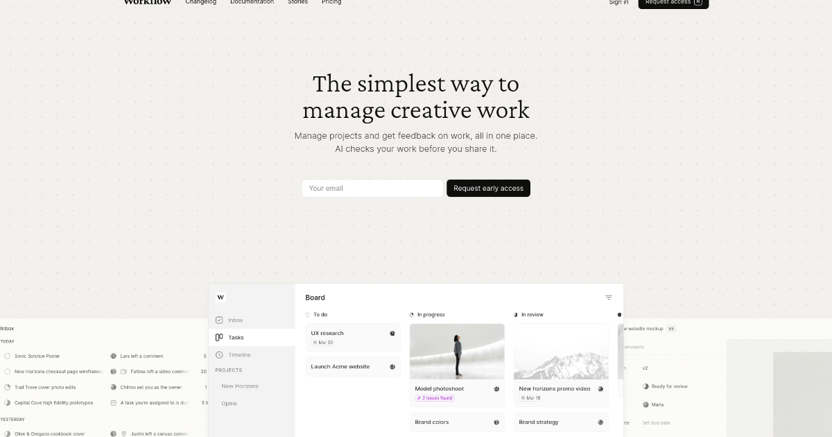 Workflow screenshot 1