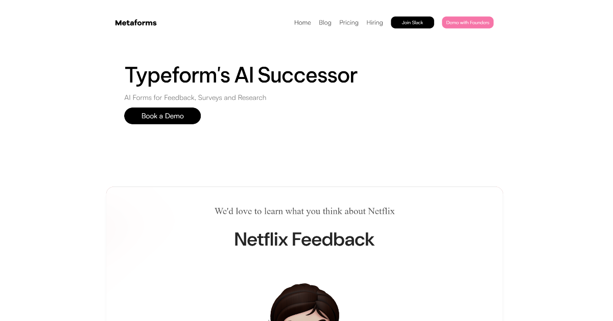 Metaforms screenshot 1