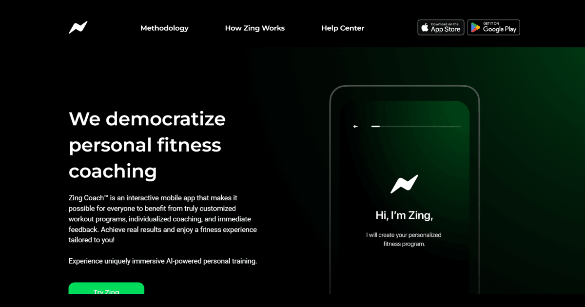 Zing Coach screenshot 1